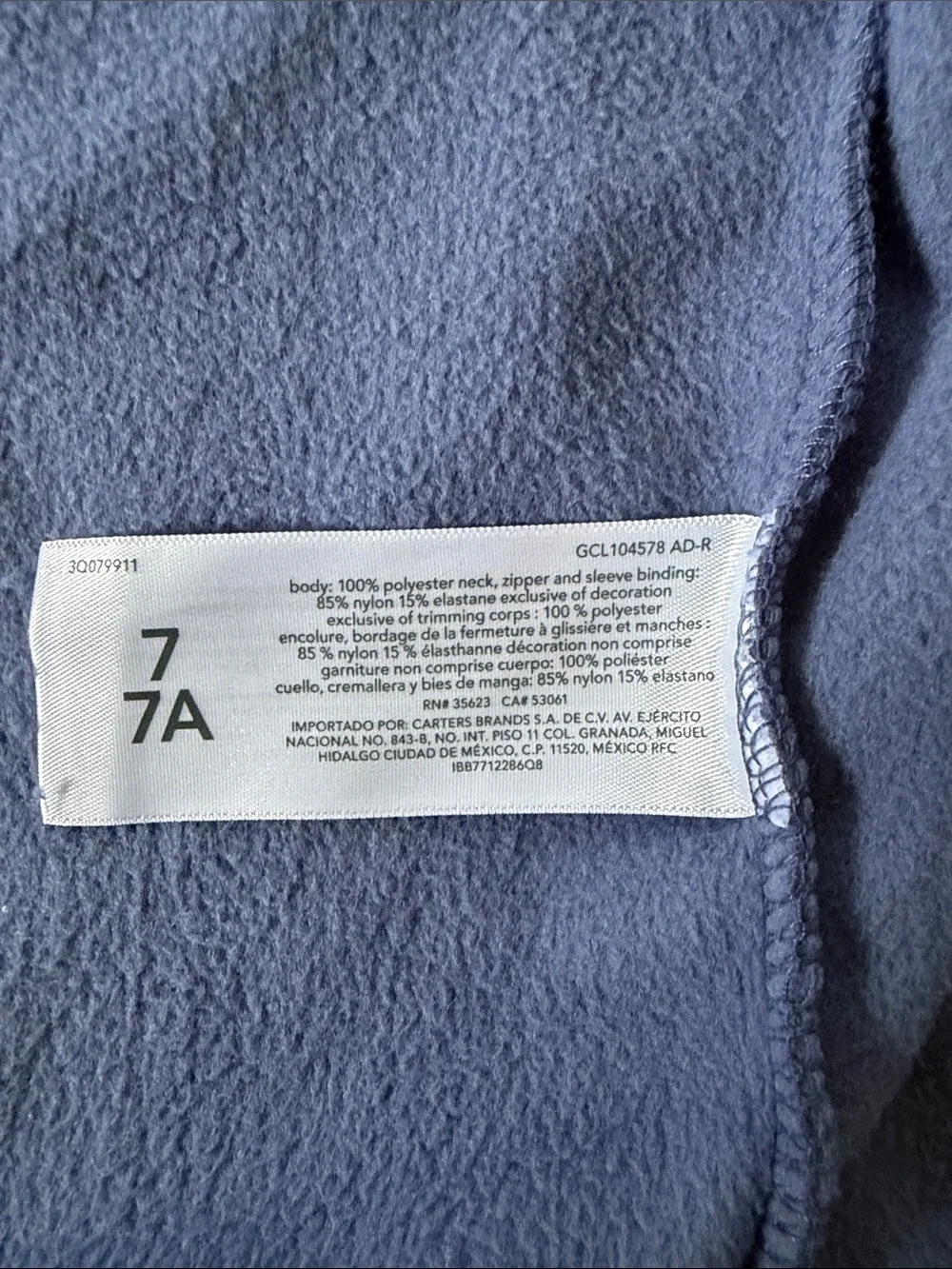 OshKosh B'gosh Purple Zip Fleece Jacket